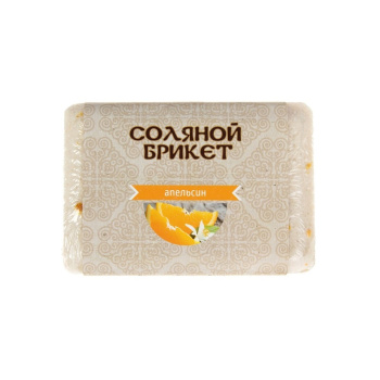Брикет соляной с Алтайскими травами и апельсином для бани 1350 гр С/П