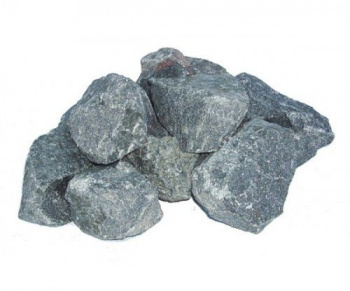 Камень для бани Габбро - диабаз 20 кг коробка (40) АК
