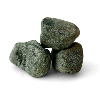 Камень для бани Дунит обвалованный 20 кг (40) Атлант